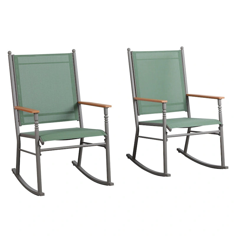 2 - Person Outdoor Patio Rocking Chairs