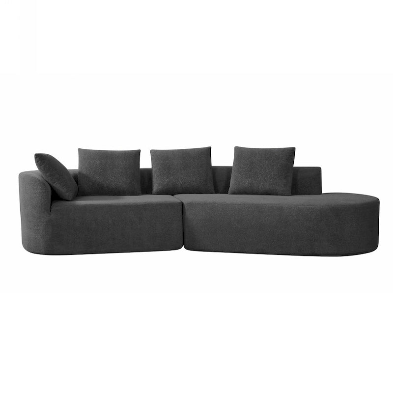 Christopher Knight Home - Olivia Curved Foam Sofa Set - 116L