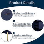 3-Drawer Storage Chest Dresser for Bedroom