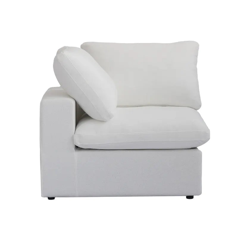 80 Linen Upholstered Loveseat Sofa Sectional Couch