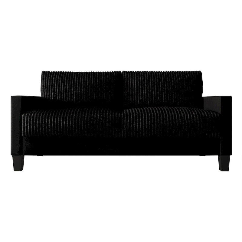 CraftPorch Corduroy Mid-Century Modern Velvet Upholstered Sofa