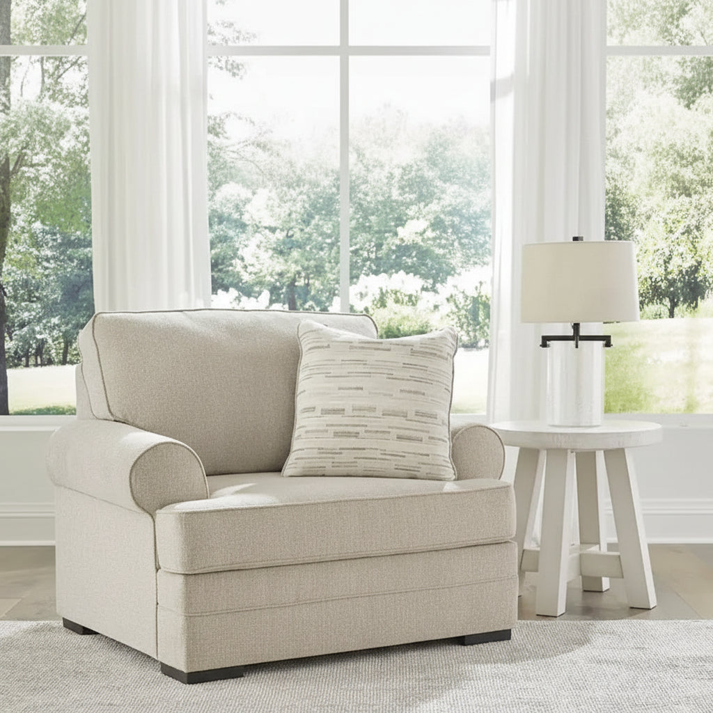  Eastonbridge Gray Oversized Chair - 52W x 40D x 39H